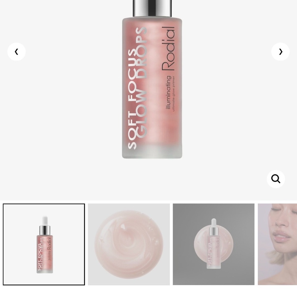 Rodial Illuminating Glow Serum in Pearlescent Pink